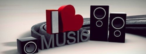 I Love Music Facebook Cover Photo
