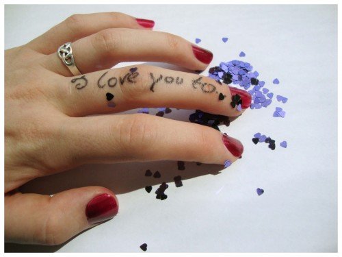 I Love You On Finger