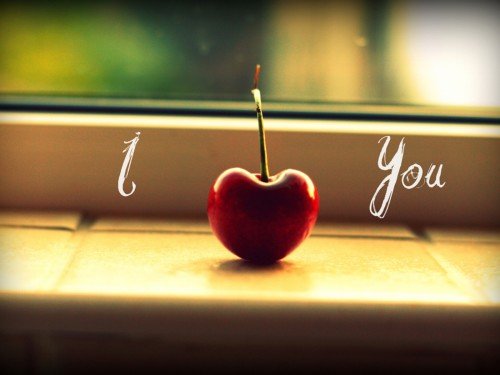 I Love You With Cherry