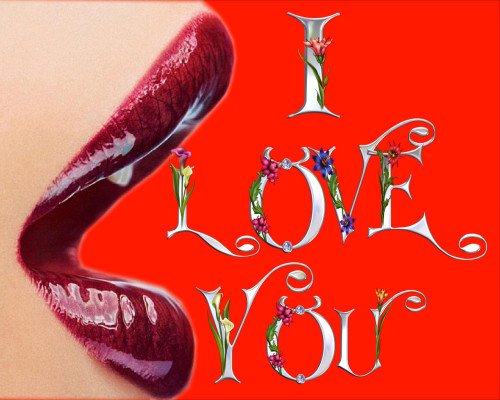 I Love You With Girls Lips