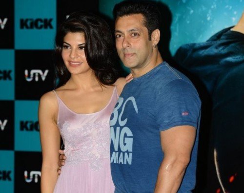 Jacqueline And Salman Khan In Kick Movie Song Launch