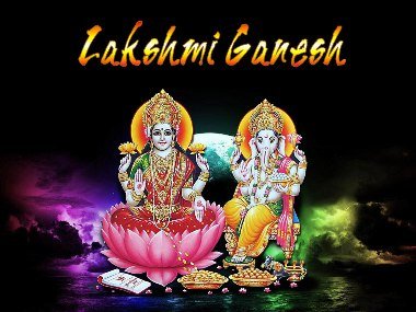 Lord Ganesh And Lakshmi Maa