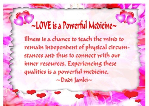 Love Is A Powerful Medicine - Love Quote