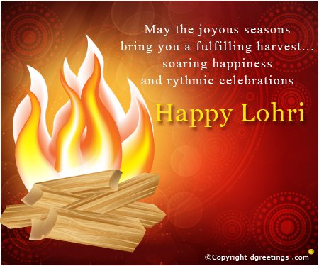 May The Joyous Seasons Bring You A Fulfilling Harvest And Rythmic Celebrations Happy Lohri
