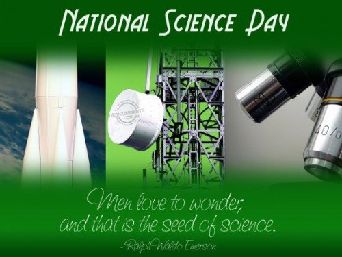 National Science Day,.