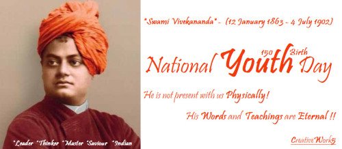 National Youth Day 2012 (150th Birthday) Swami Vivekananda