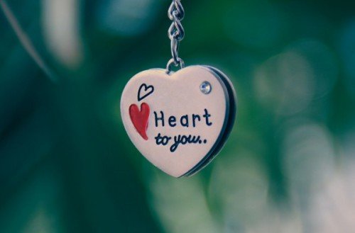 Pendant Chain Heart Love