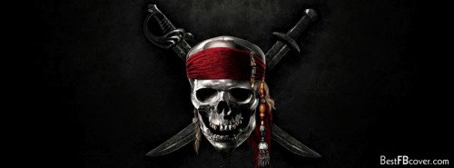 Pirate Facebook timeline profile cover