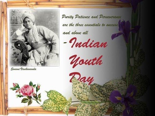 Purity Patience And Perseverance Are The Three Essentials To Success And Above All India Youth Day