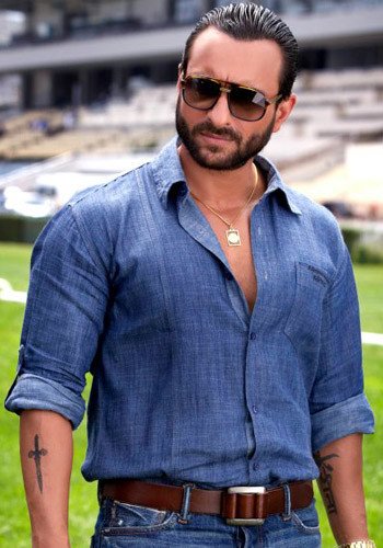 Saif Ali Khan In Stadium