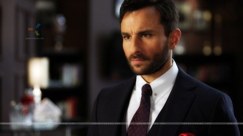 Saif Ali Khan in the movie Agent Vinod