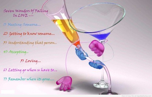 Seven Wonders Falling In Love Quote