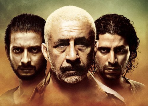 Sharman Joshi, Naseeruddin Shah and Faruk Kabir in Allah Ke Banday