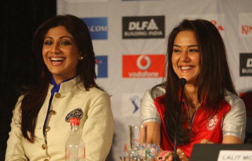 Shilpa Shetty And Preity Zinta