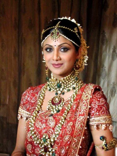 Shilpa Shetty In Bridal Dress