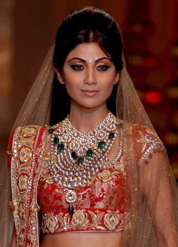 Shilpa Shetty In Bridal Jewellery