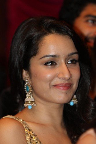 Smiling Shraddha Kapoor