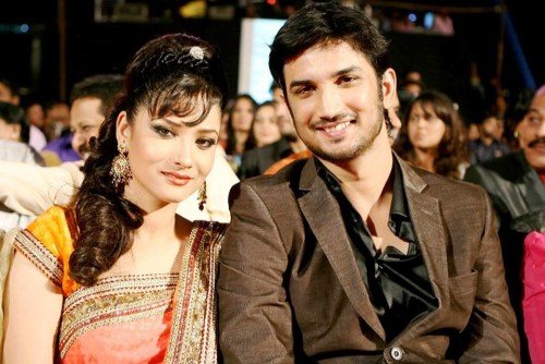 Sushant Singh Rajput With A Actress