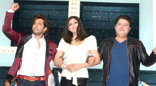 Terence Lewis With Shilpa Shetty Kundra And Sajid Khan