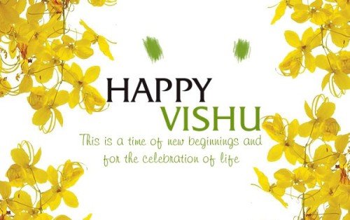 Time of New Beginnings Happy Vishu