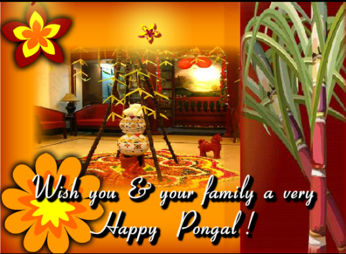 Wish You & Your Family A Very Happy Pongal