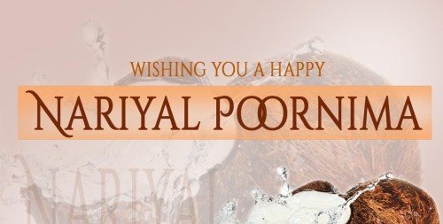 Wishing You A Very Happy Nariyal Poornima