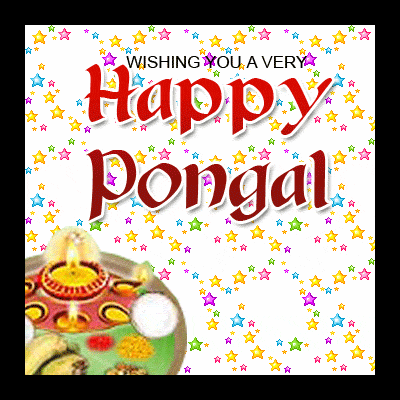 Wishing You A Very Happy Pongal Greeting Card