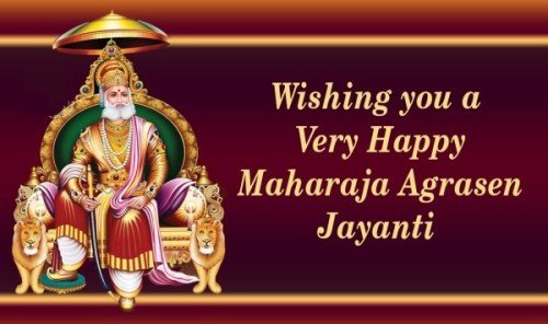 Wishing You Agrasen Jayanti
