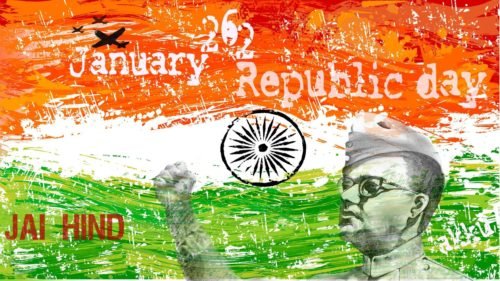 26 January Republic Day Graphic Jai Hind