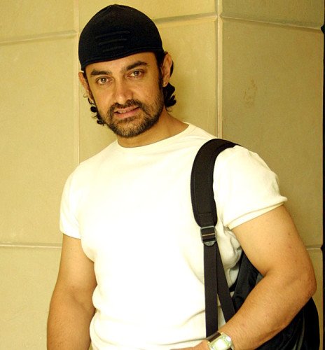 Aamir Khan White Dress