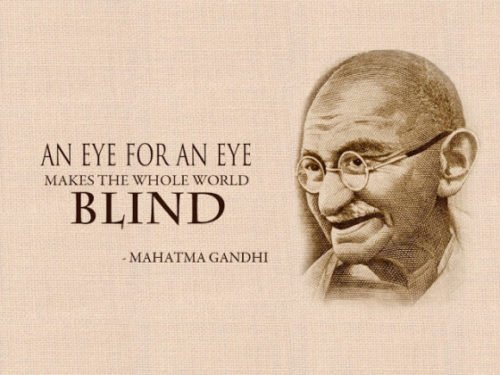 An Eye For An Eye Makes The Whole World Blind Happy Republic Day12