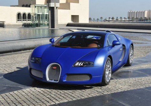 Bugatti Veyron Grand Sport Parking