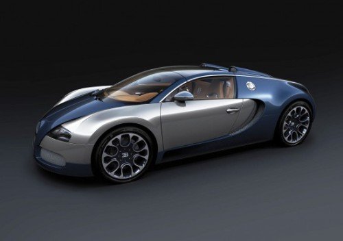 Bugatti Veyron Grand Sport Sang Bleu Side View