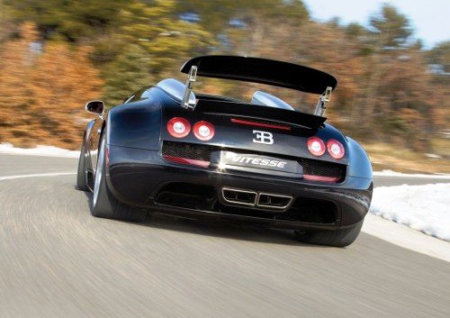 Bugatti Veyron Grand Sport Vitesse Turning View