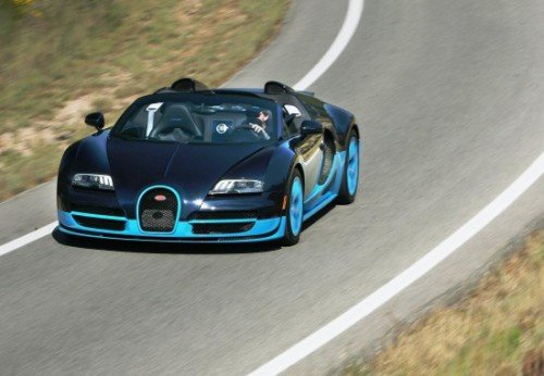 Bugatti Veyron Grand Sport Vitesse on Road