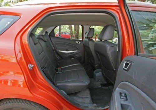 Ford EcoSport Rear Legroom