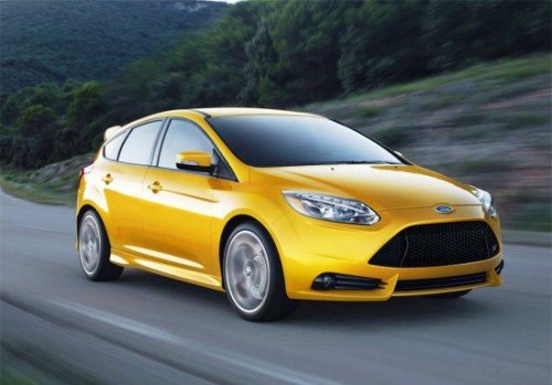 Ford Focus ST in Motion
