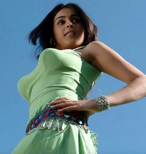 Genelia Hot and Sexy in Green