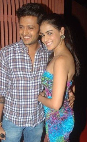 Genelia with her To be Hubby!