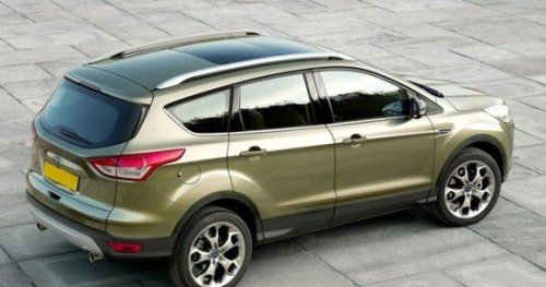 Green Ford Endeavour - Copy