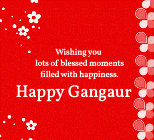 Blessings On Gangaur