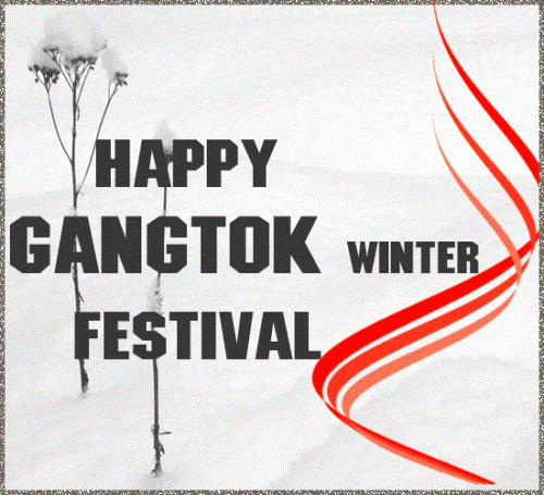 Happy Gangtok Winter Festival.
