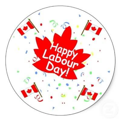 Happy Labor Day Canada Graphic