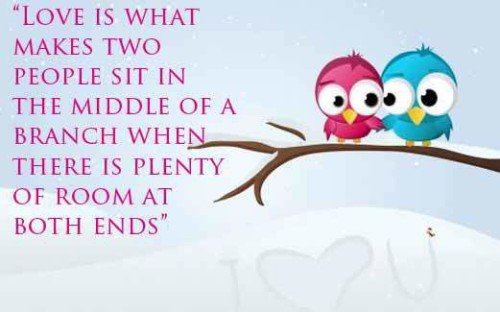 Love Is What Makes Cute Love Quote