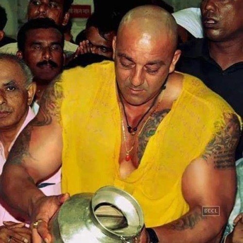 Muscular Looks OF Sanjay Dutt