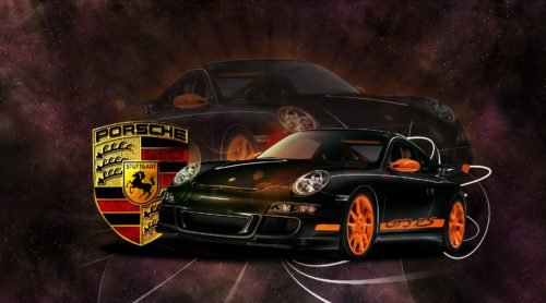 Porsche 911 With Logo Wallpapers