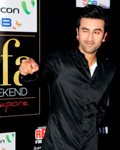 Ranbir Kapoor In Black Kurta