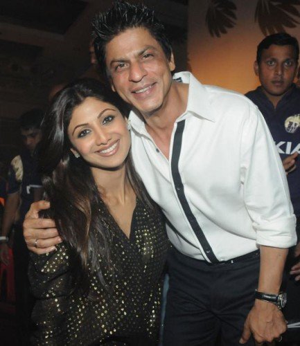 SRK With Shilpa Shetty