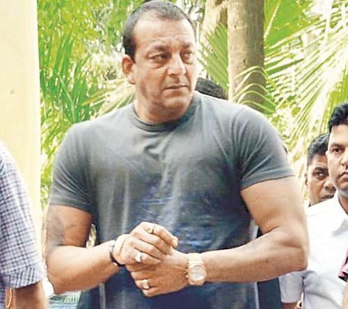 Sanjay Dutt Looking At Side