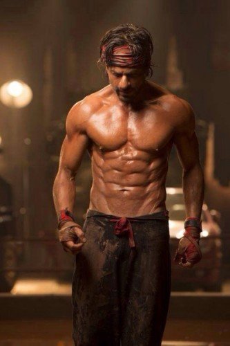 Shahrukh Khan The Muscular Star